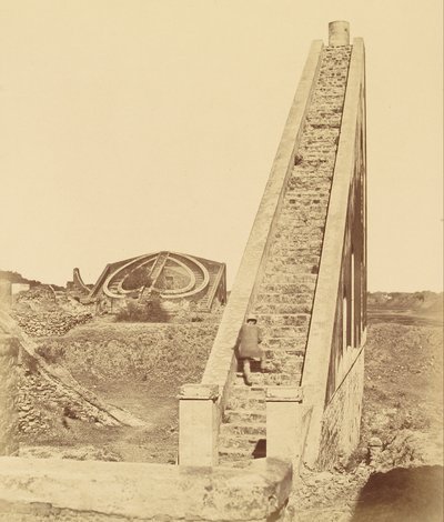 Antigo Observatório perto de Delhi de Felice Beato