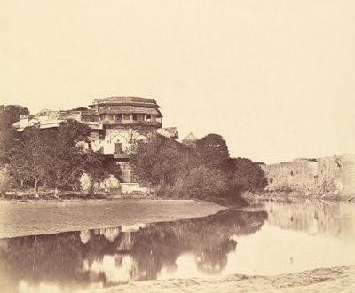 Porção do Palácio e Sulim Ghur de Felice Beato