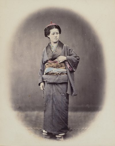 Retrato de uma mulher de Felice Beato