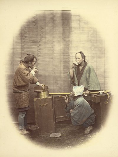 Vendedor de Saki de Felice Beato