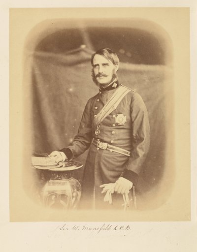 Senhor W. Mansfield, KCB de Felice Beato