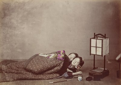 Belas Adormecidas, 1868. de Felice Beato