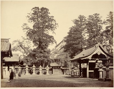 [Templo de Shiba]. de Felice Beato