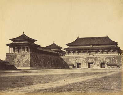 O Grande Palácio Imperial de inverno, Pekin, 29 de outubro de 1860 de Felice Beato