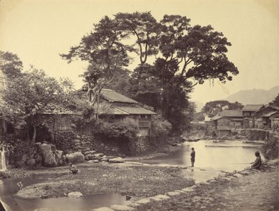 Ver na Cidade Nativa, Nagasaki de Felice Beato