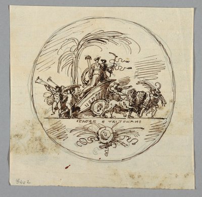 Ceres e Triptolemus de Felice Giani