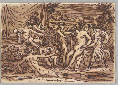 Diana e Calisto, depois de Domenichino de Felice Giani