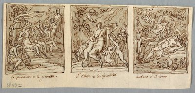 Primavera, verão, outono. de Felice Giani