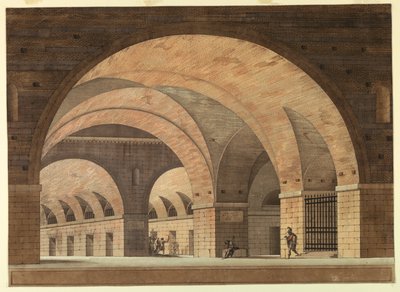 Cenário, Interior da Prisão de Felice Giani