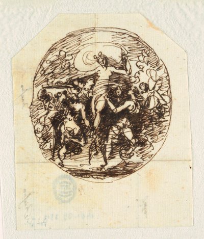 O Triunfo de Vênus projetado para o quarto do Palazzo Milzetti, Faenza de Felice Giani