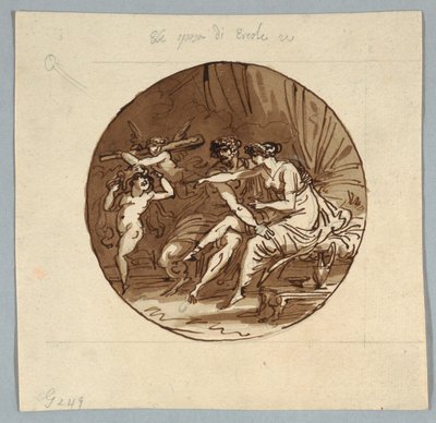 O casamento de Hebe e Hércules de Felice Giani