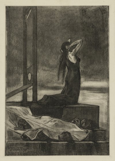 Punição Capital: A Dor da Morte (Todesstrafe: La peine de mort) de Félicien Rops