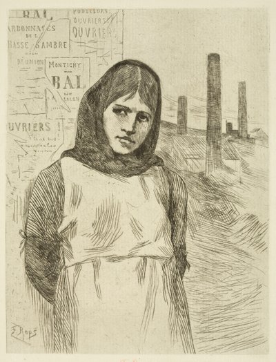 A greve (A carvoeira) de Félicien Rops