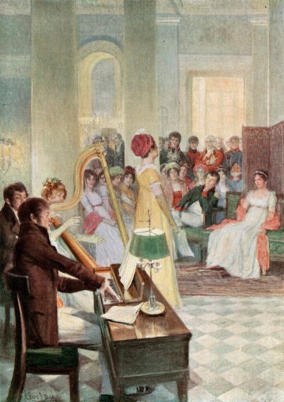 Um Sarau no Malmaison de Felicien baron de Myrbach-Rheinfeld