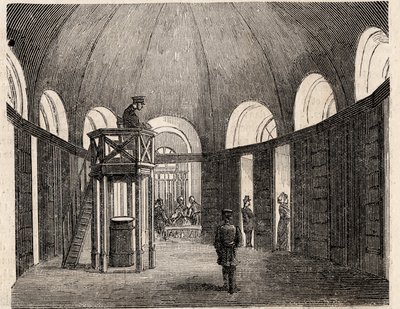 Paris - Prisão de la Petite Roquette (prisão para mulheres e adolescentes) - de Felix (after) Thorigny