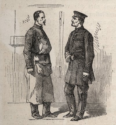 Paris - Prisão de la Petite Roquette (prisão para mulheres e adolescentes) - de Felix (after) Thorigny