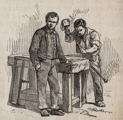 Paris - Prisão de la Petite Roquette (prisão para mulheres e adolescentes) - de Felix (after) Thorigny