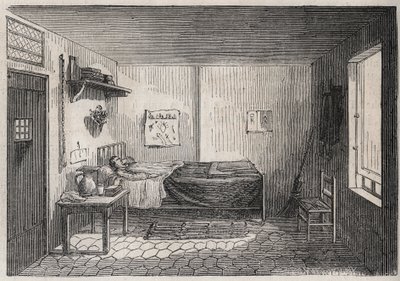 Paris - Prisão de la Petite Roquette (prisão para mulheres e adolescentes) - de Felix (after) Thorigny
