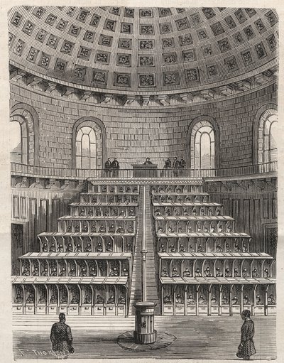 Paris - Prisão de la Petite Roquette (prisão para mulheres e adolescentes) - de Felix (after) Thorigny