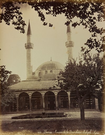 Álbum " Damas et Baalbek ": Mesquita de Damasco de Félix Bonfils