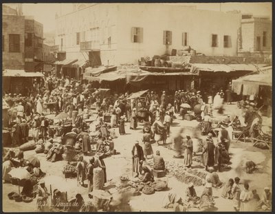 Bazar de Jafa de Félix Bonfils