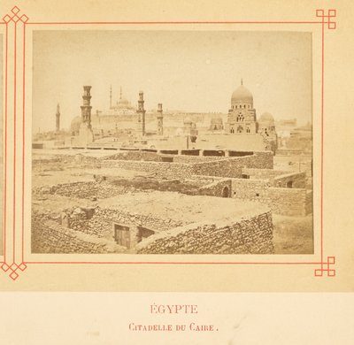Cidadela do Cairo de Félix Bonfils