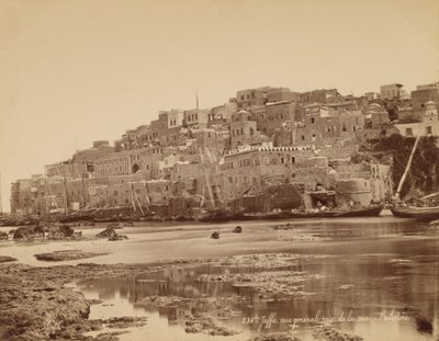 Jaffa, vista geral do mar - Palestina de Félix Bonfils