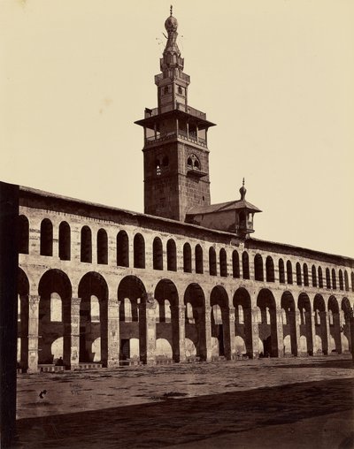Minarete da Noiva - Damasco de Félix Bonfils