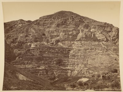 Monte da Quarentena, Palestina de Félix Bonfils