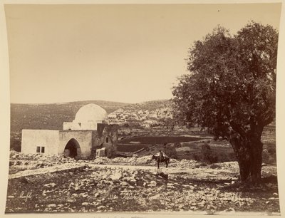 Palestina. Túmulo de Raquel, perto de Belém de Félix Bonfils