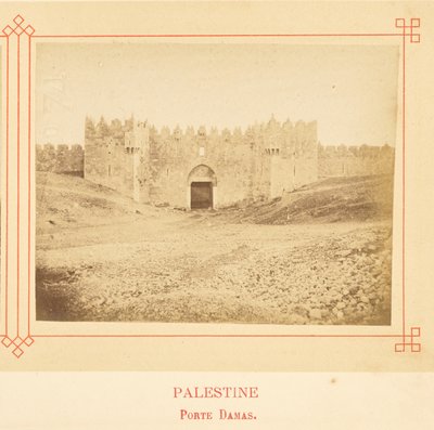 Porta de Damasco de Félix Bonfils