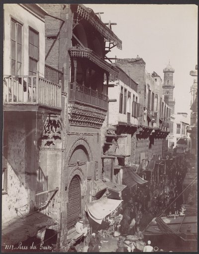 Rua do Cairo de Félix Bonfils