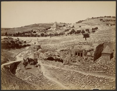 Vale de Josafá de Félix Bonfils