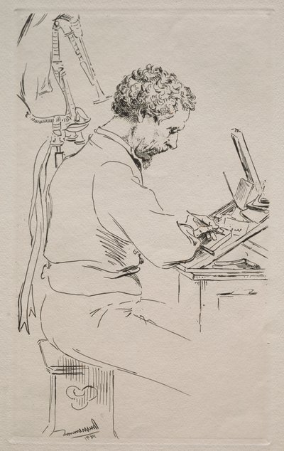 Charles Kean, 1871. de Felix Bracquemond