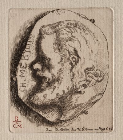 Charles Meryon, 1854. de Felix Bracquemond