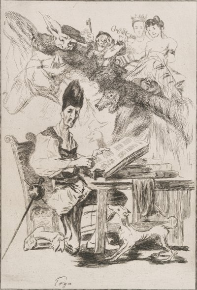 Dom Quixote, 1860 de Felix Bracquemond