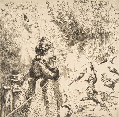 Floresta. de Felix Bracquemond