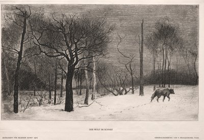 Inverno, 1862. de Felix Bracquemond
