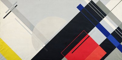 Composição Mural III (óleo sobre tela) de Felix Del Marle