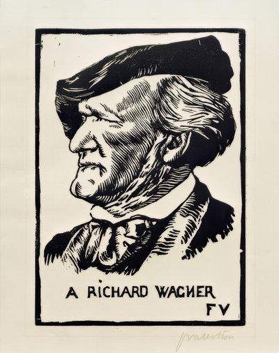 Richard Wagner de Felix Edouard Vallotton