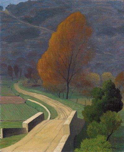 Ponte sobre o Beal, 1922 de Felix Edouard Vallotton