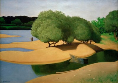 Areias nas margens do Loire de Felix Edouard Vallotton