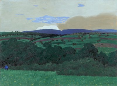 Arredores de Lausanne, 1900. de Felix Edouard Vallotton