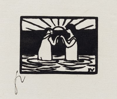 Jogos ao sol, VII de "Les Petites Baigneuses", 1893 de Felix Edouard Vallotton