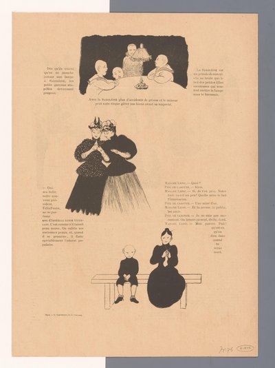 Grupo de pessoas e dois sacerdotes
NIB (título sobre o objecto) de Felix Edouard Vallotton