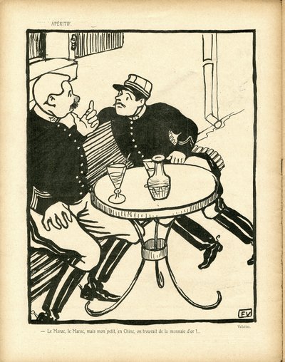 Ilustração de Felix dit Vallotton de Felix Edouard Vallotton