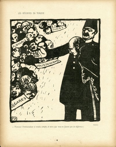 Ilustração de Felix dit Vallotton de Felix Edouard Vallotton