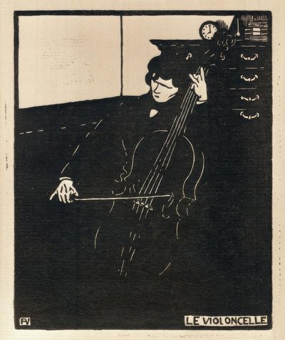 O CELLO de Felix Edouard Vallotton