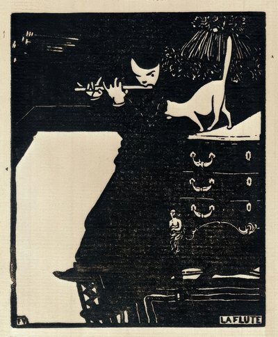 A flauta de Felix Edouard Vallotton