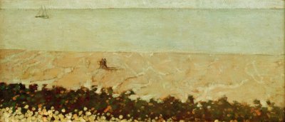 A praia de Villerville de Felix Edouard Vallotton